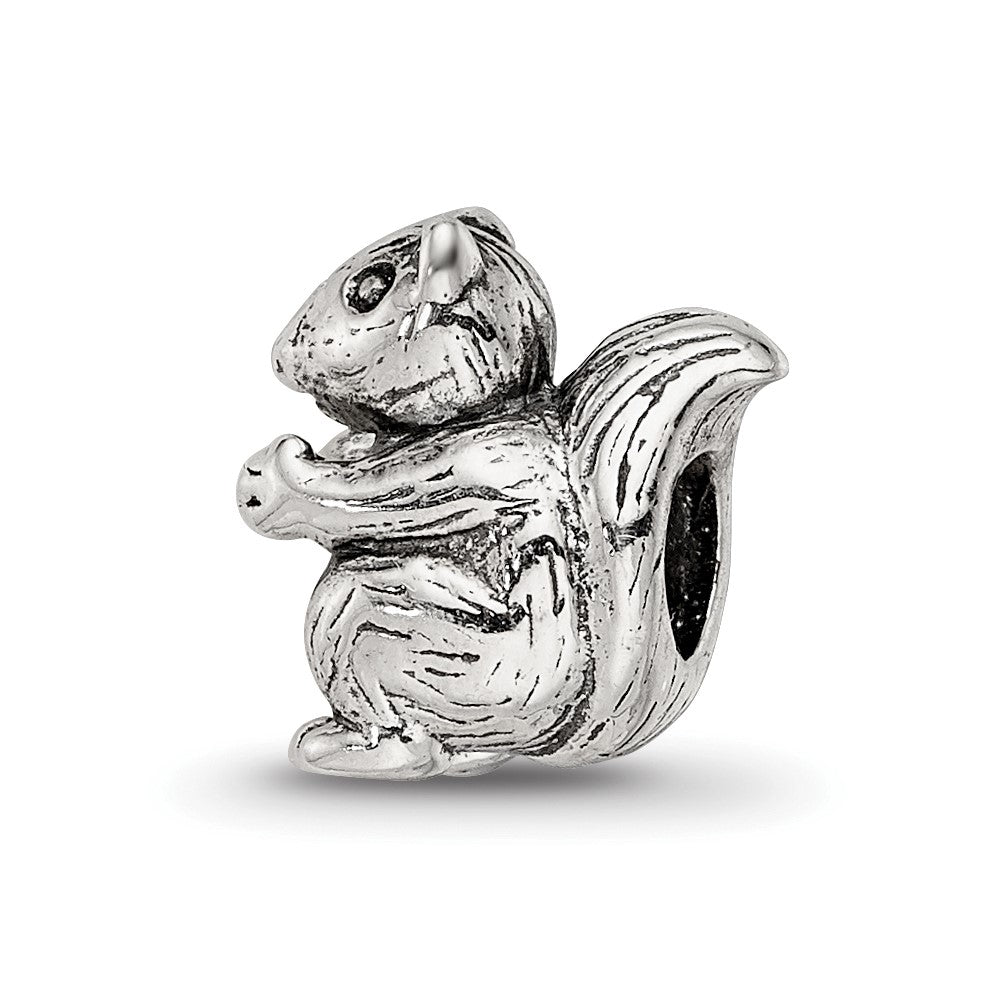 Sterling Silver Reflections Kids Squirrel Bead