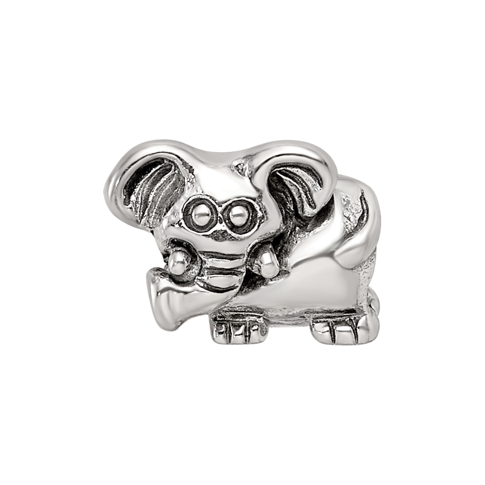 Sterling Silver Reflections Kids Elephant Bead