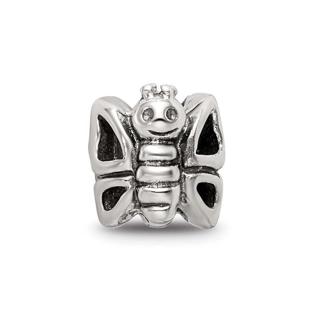 Sterling Silver Reflections Kids Butterfly Bead
