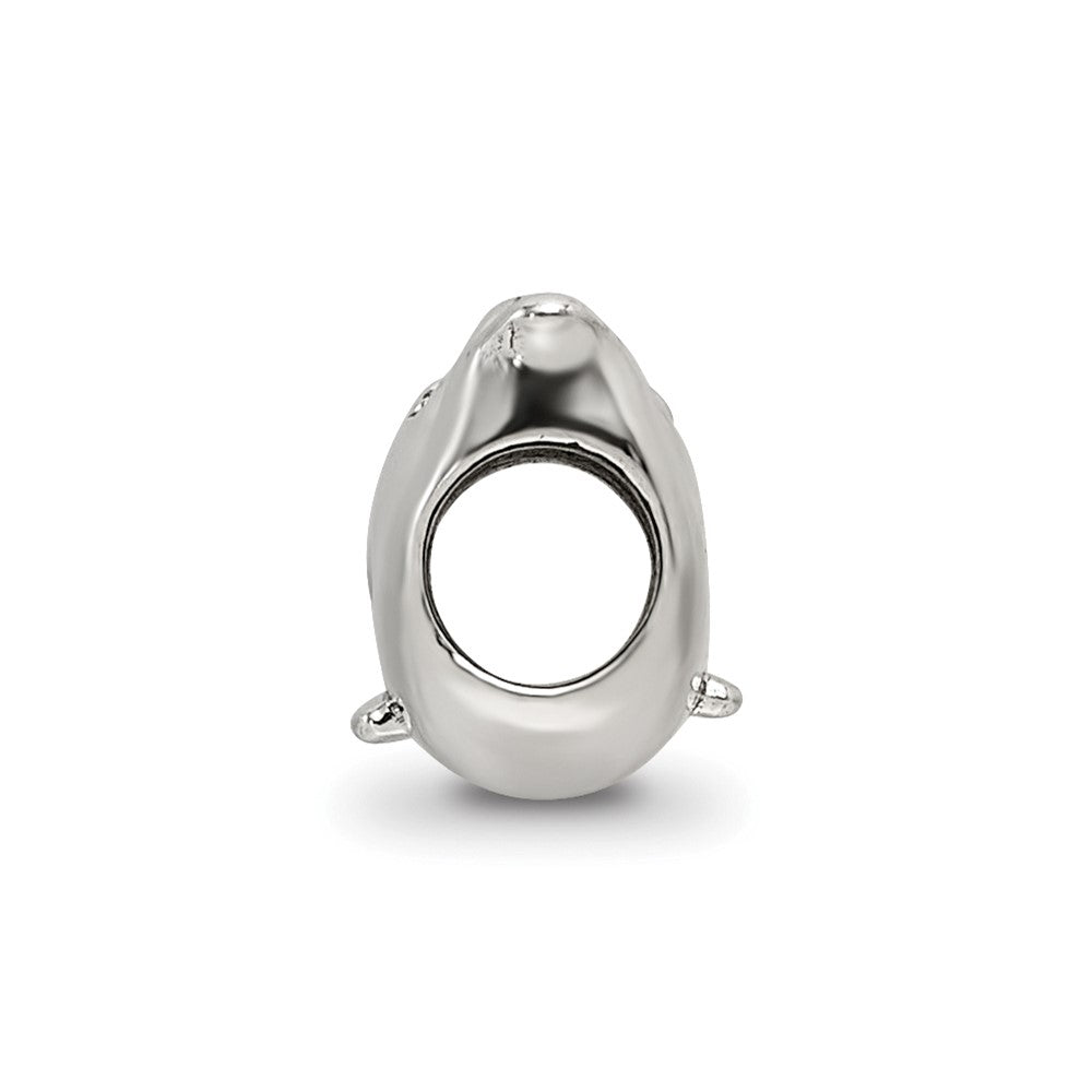 Sterling Silver Reflections Kids Whale Bead