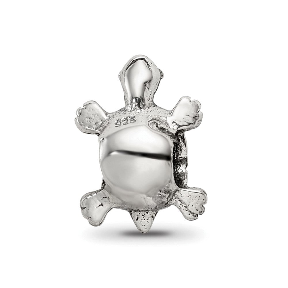 Sterling Silver Reflections Kids Turtle Bead