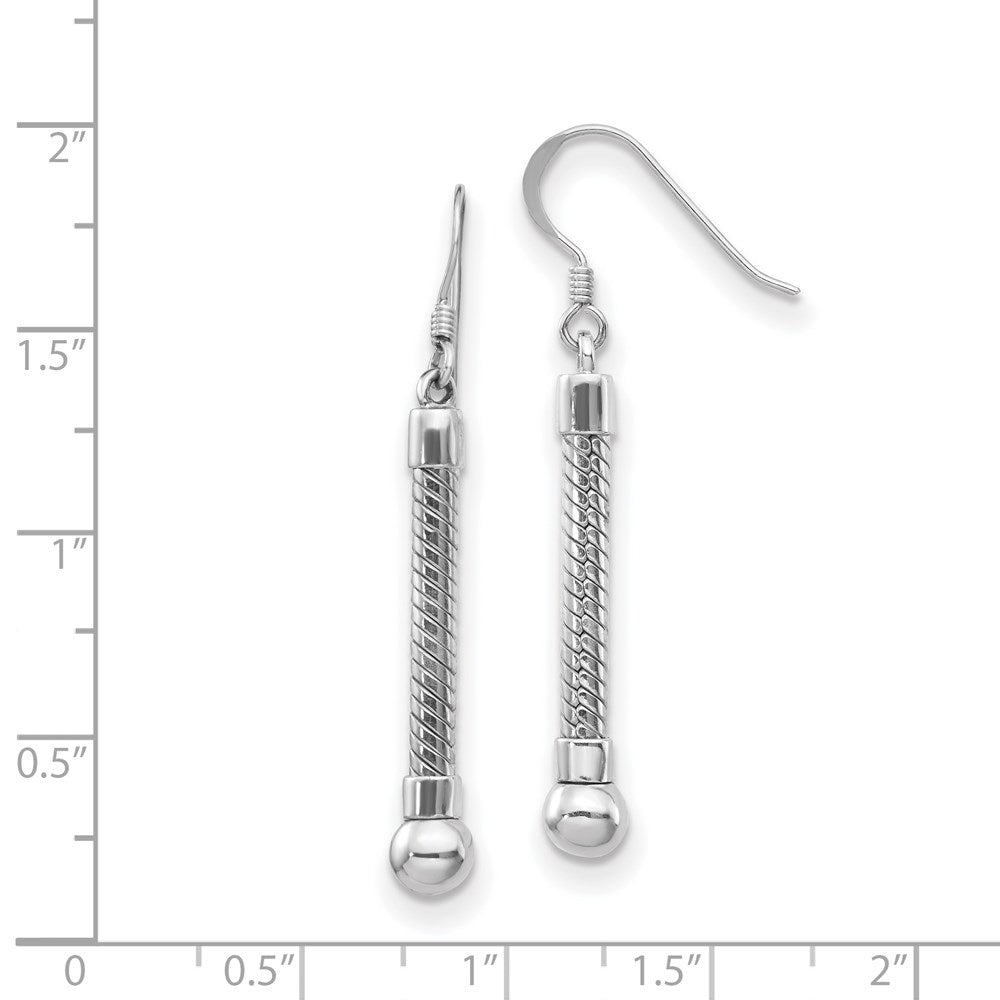 Sterling Silver Reflections Long Earring