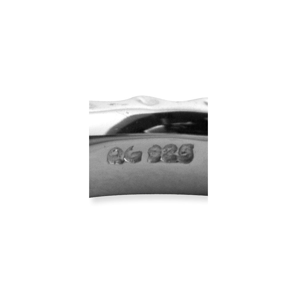 Sterling Silver Stackable Expressions Rhodium Ring