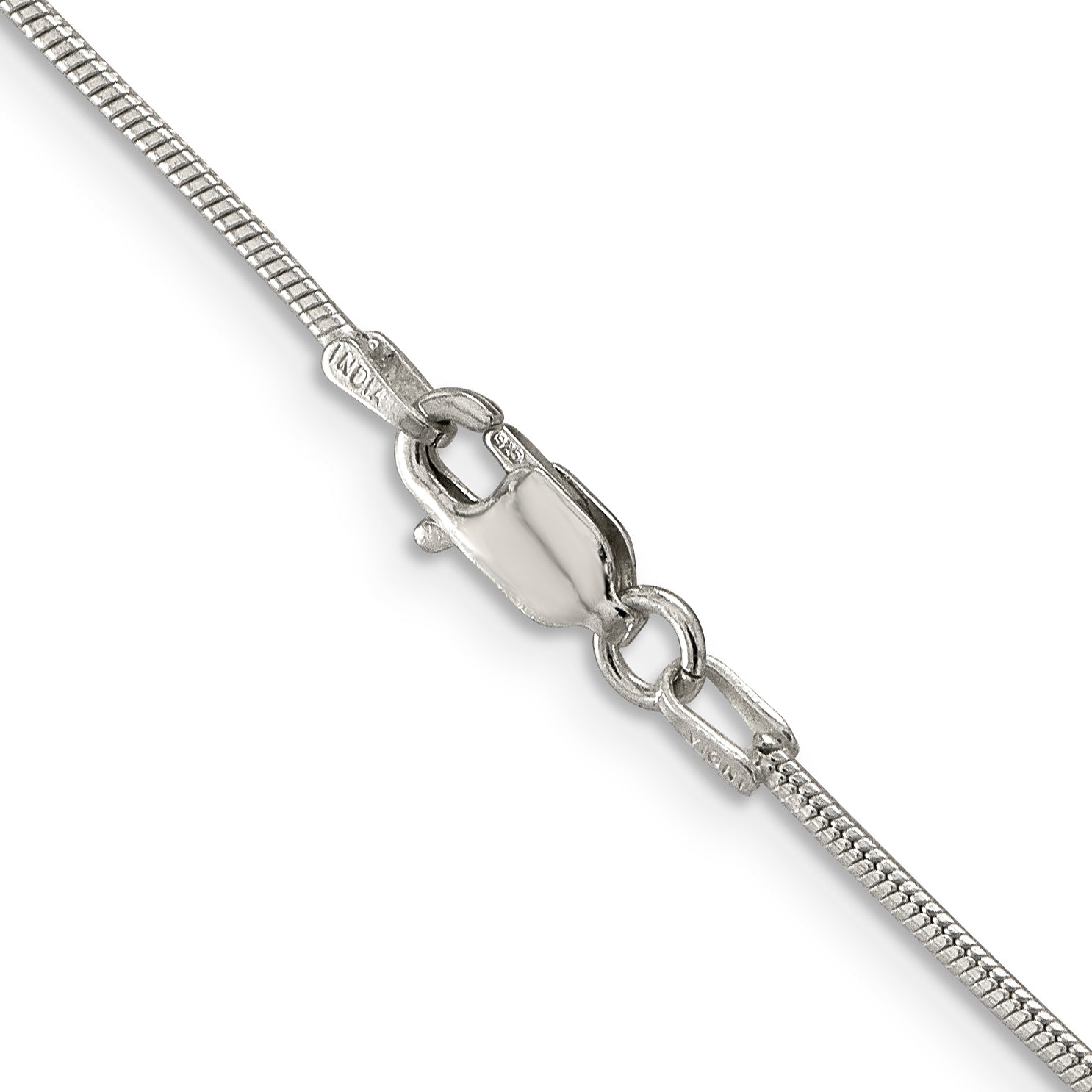 Sterling Silver 1.2mm Snake Chain