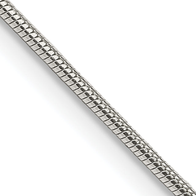 Sterling Silver 1.2mm Snake Chain