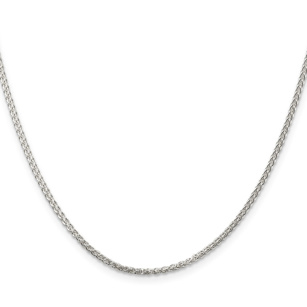 Sterling Silver 1.75mm Round Spiga Chain