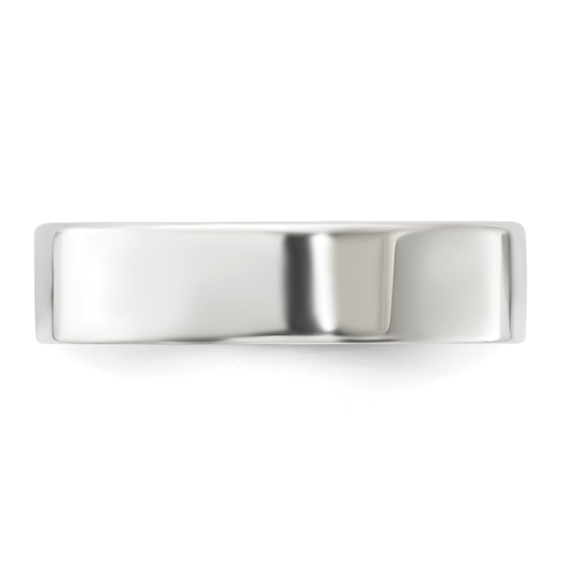 Sterling Silver 5mm Lightweight Flat Size 11.5 Band