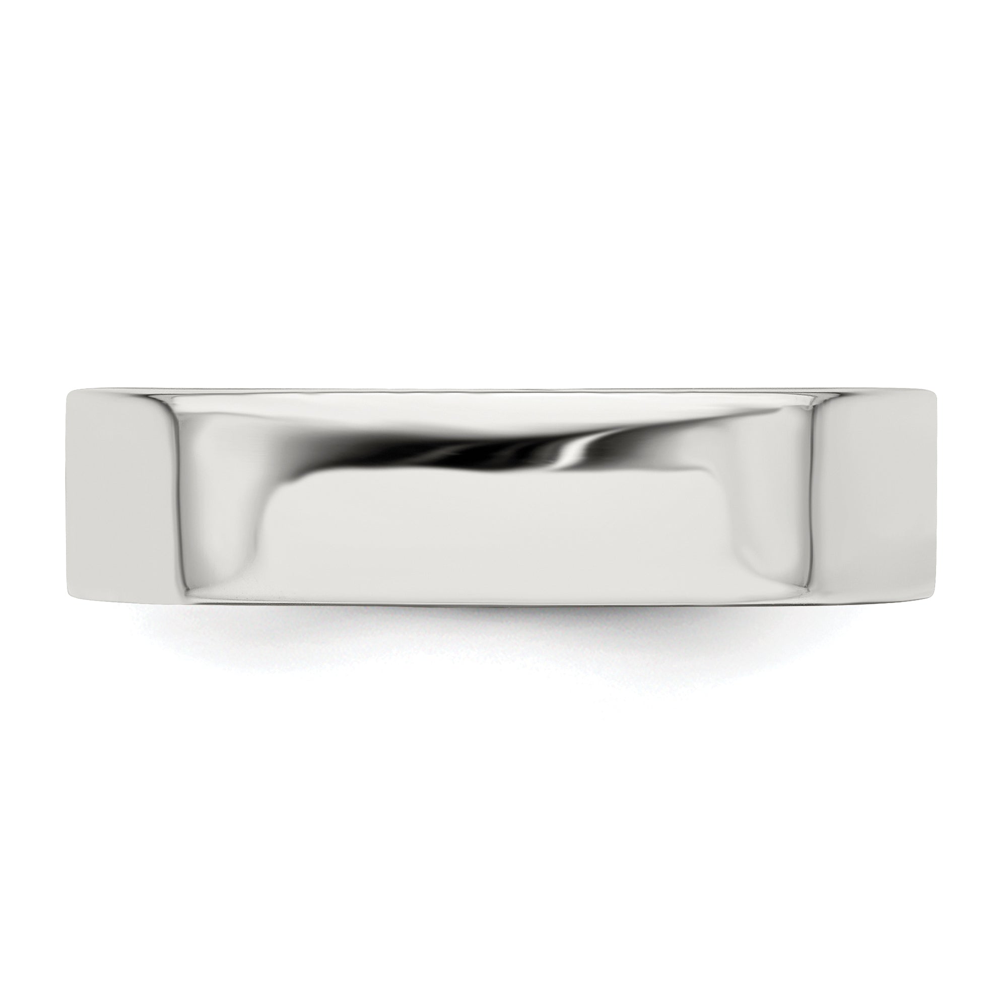 Sterling Silver 5mm Lightweight Flat Size 11.5 Band