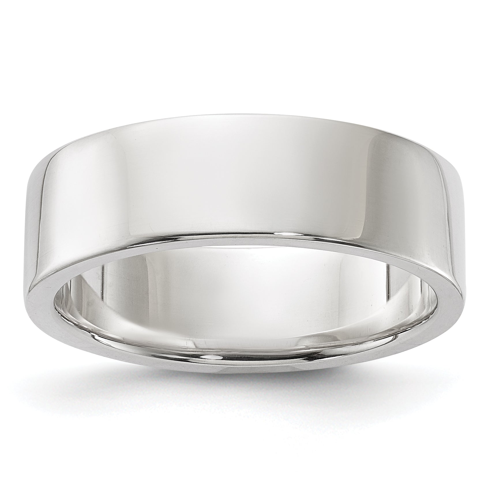 Sterling Silver 6mm Lightweight Flat Size 12 Band
