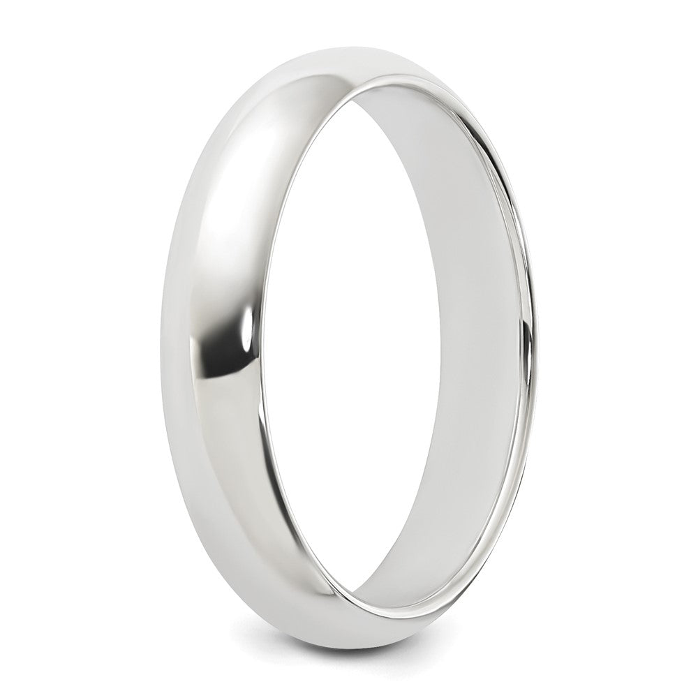 Sterling Silver 4mm Half Round Size 8 Band