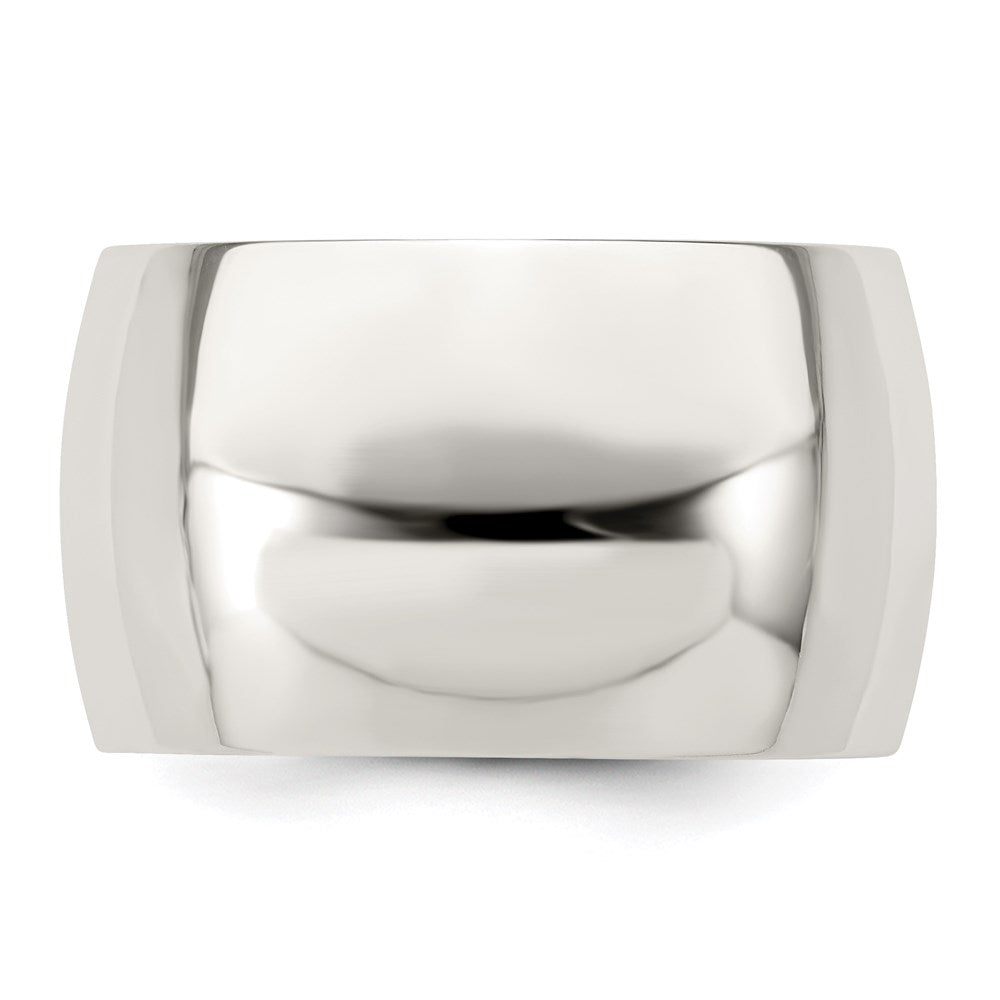 Sterling Silver 12mm Half Round Size 5.5 Band