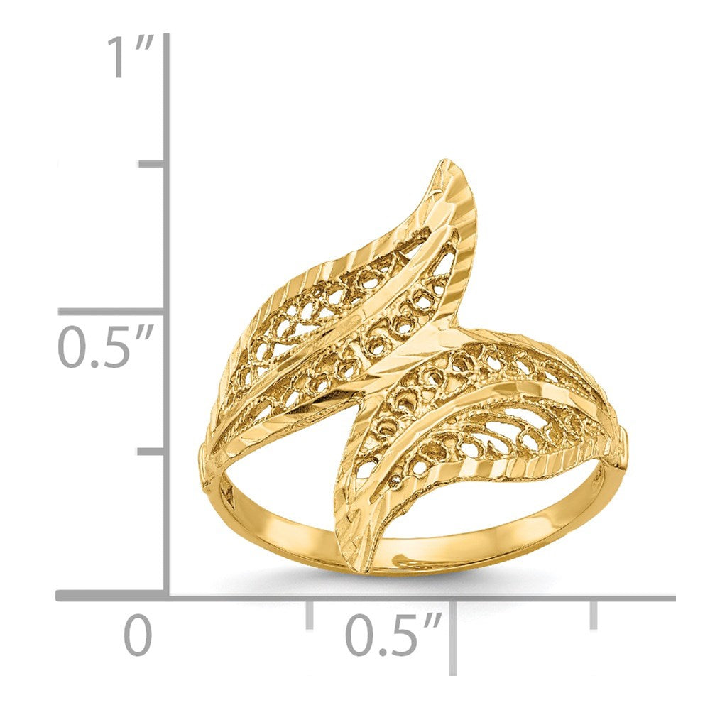 14k Filigree Ring