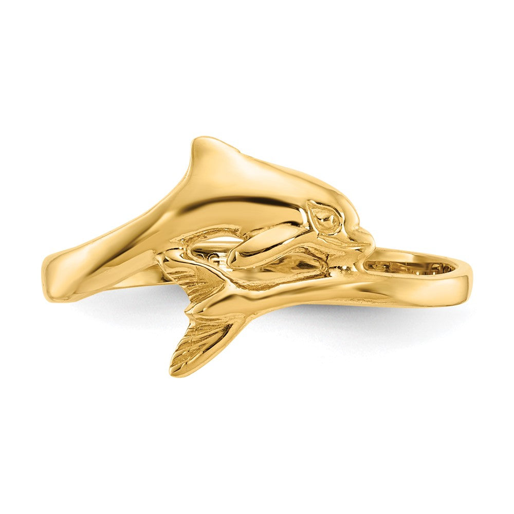 14k Dolphin Ring