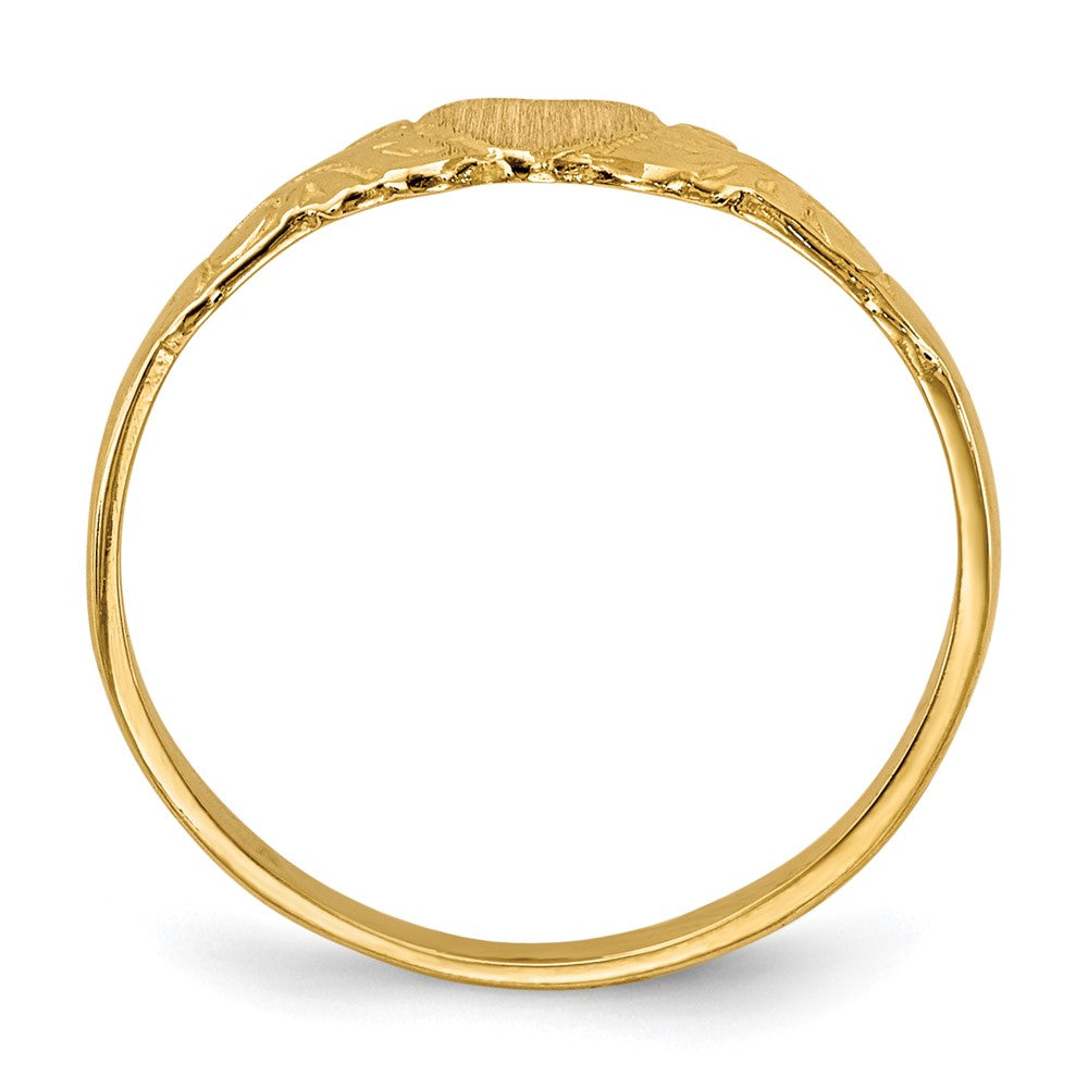 14k Childs Heart Ring