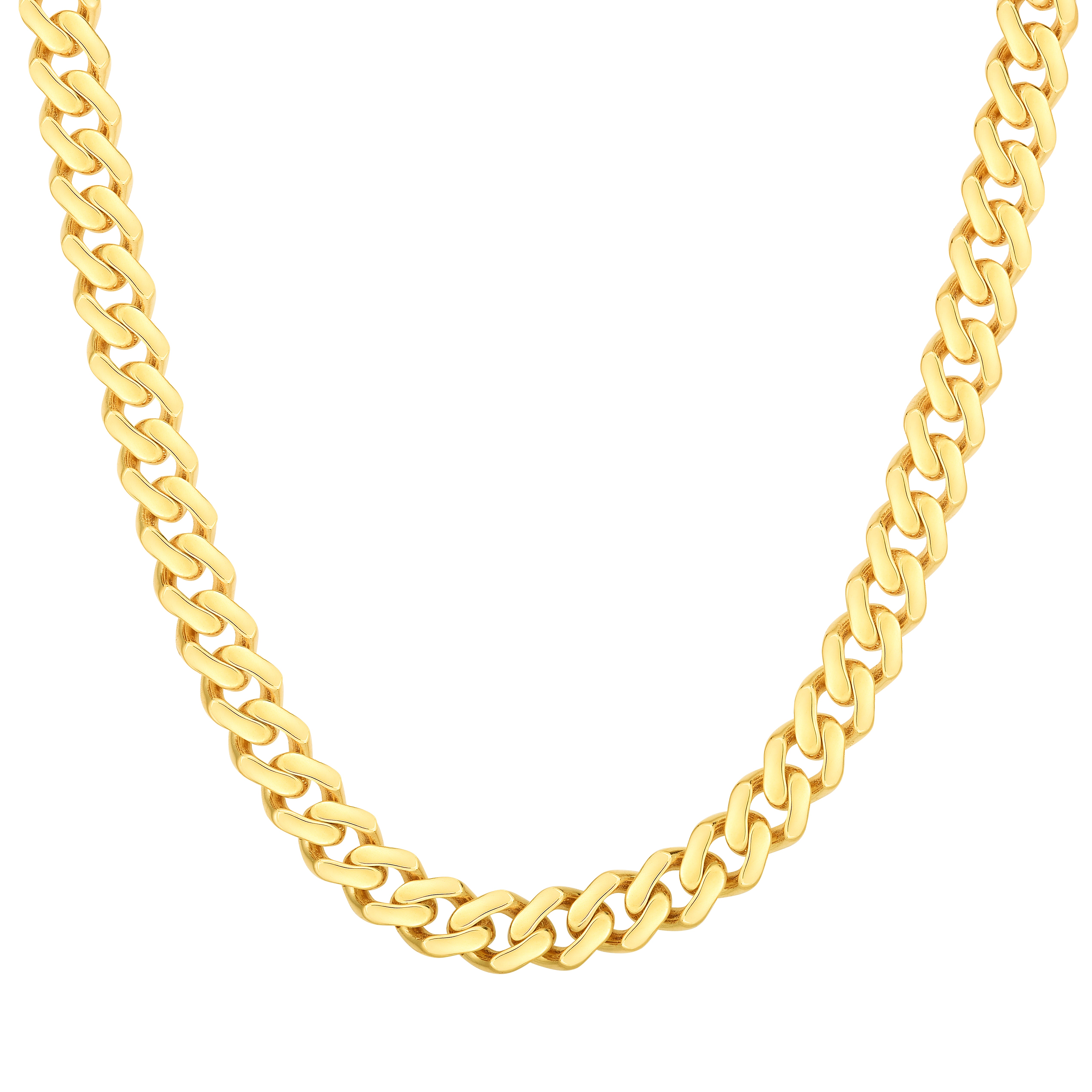 14K Yellow Gold 6.5mm Lite Miami Cuban 20" Chain
