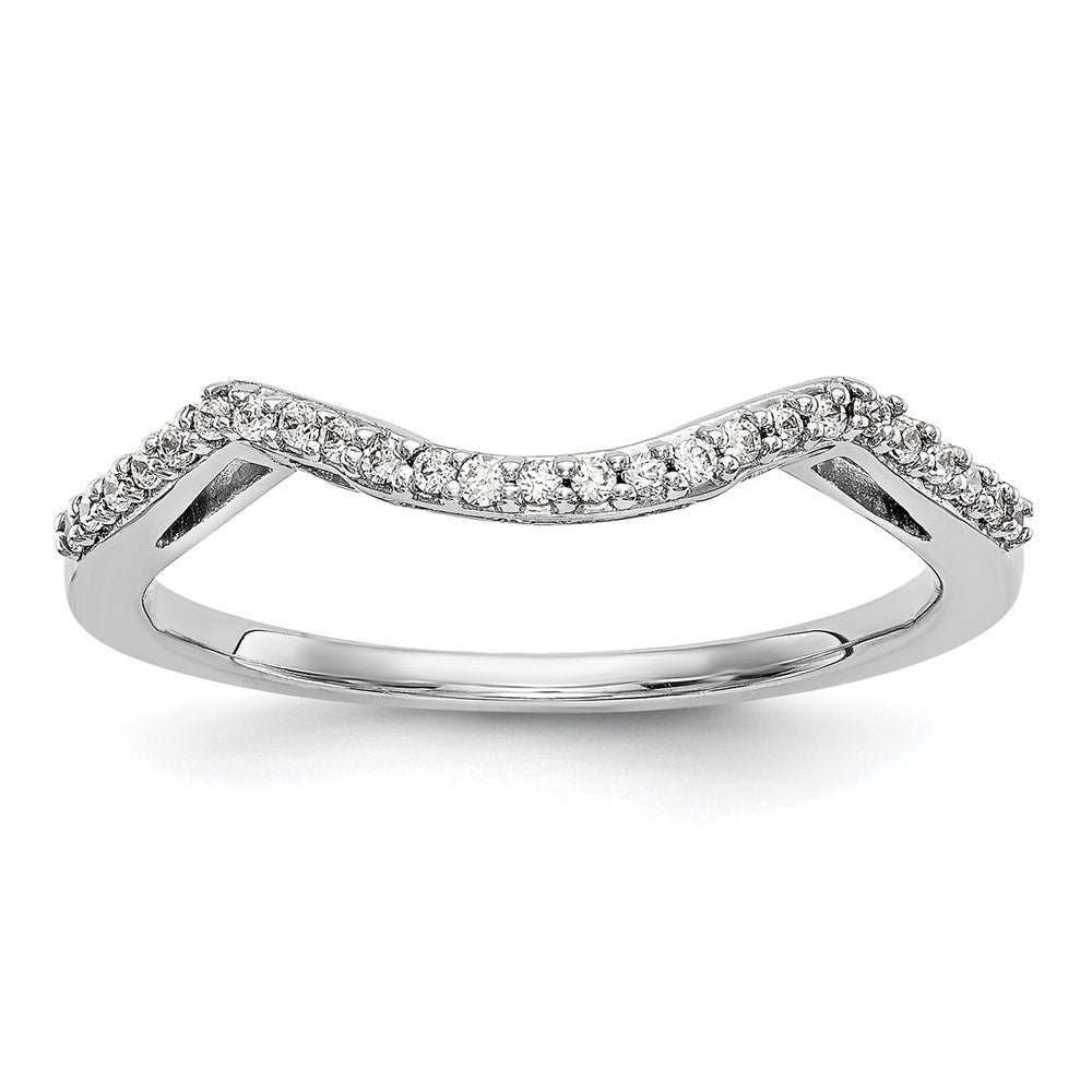 14K White Gold Lab Grown VS/SI FGH Dia Wedding Band