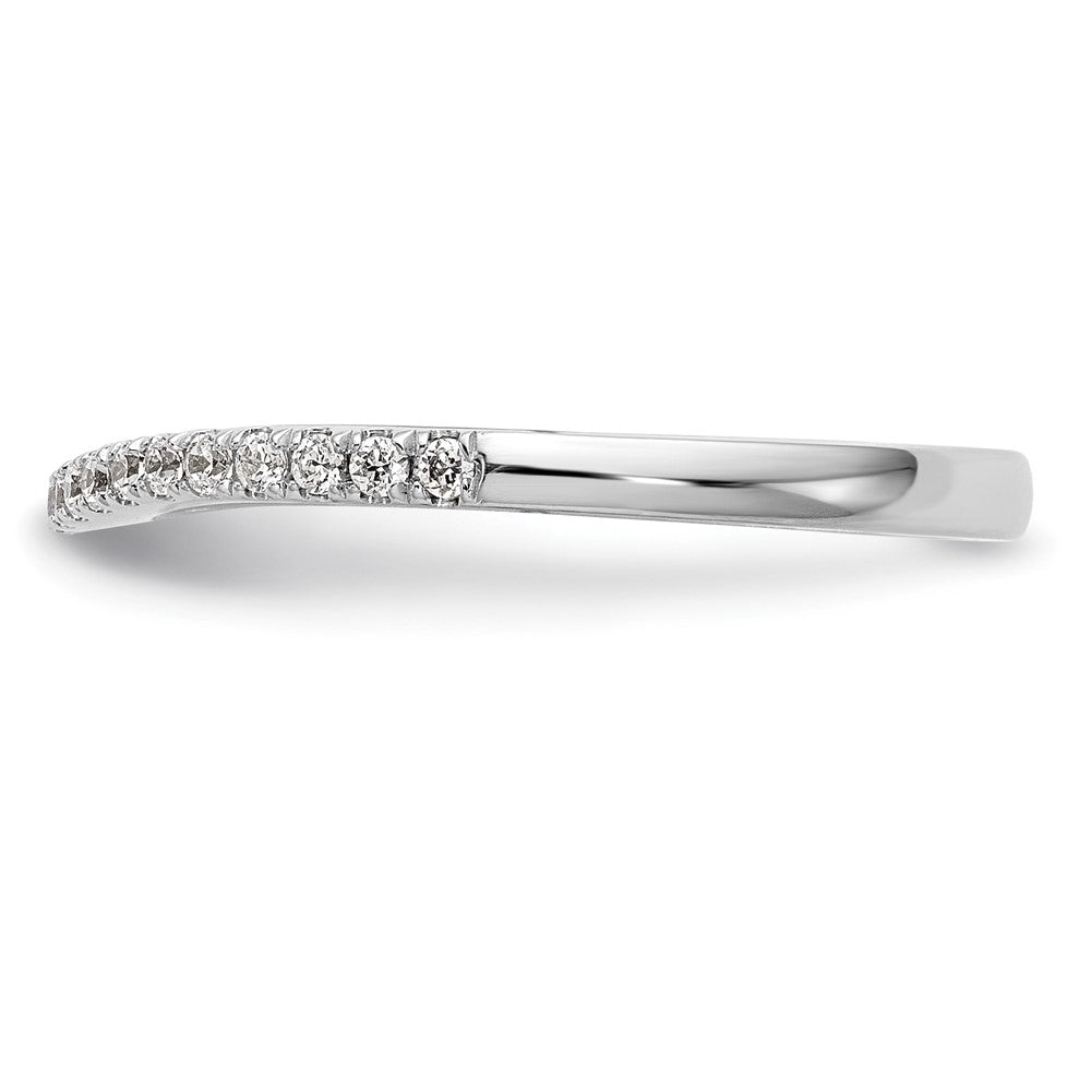 14K White Gold Lab Grown VS/SI FGH Dia Wedding Band