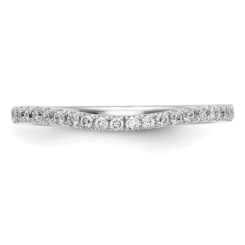 14K White Gold Lab Grown VS/SI FGH Dia Wedding Band