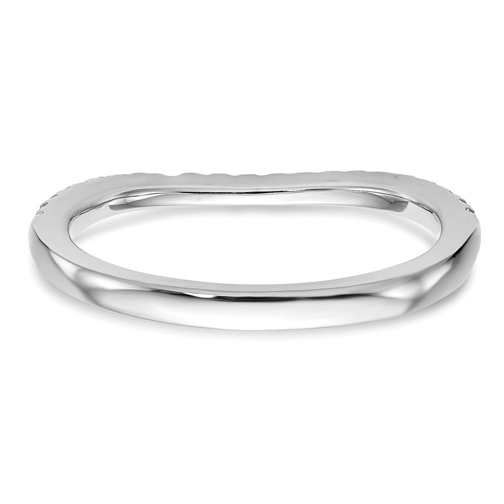 14K White Gold Lab Grown VS/SI FGH Dia Wedding Band