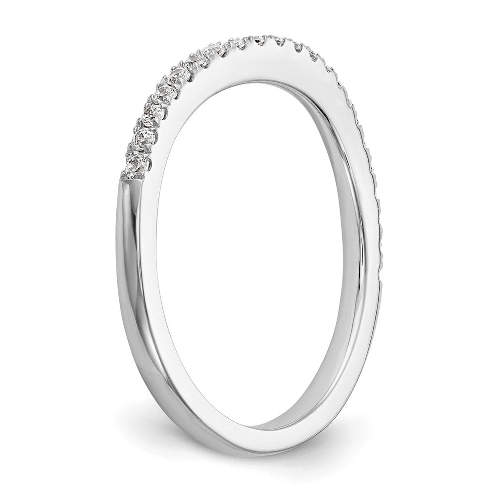 14K White Gold Lab Grown VS/SI FGH Dia Wedding Band