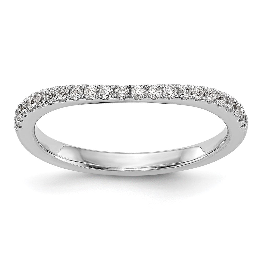 14K White Gold Lab Grown VS/SI FGH Dia Wedding Band