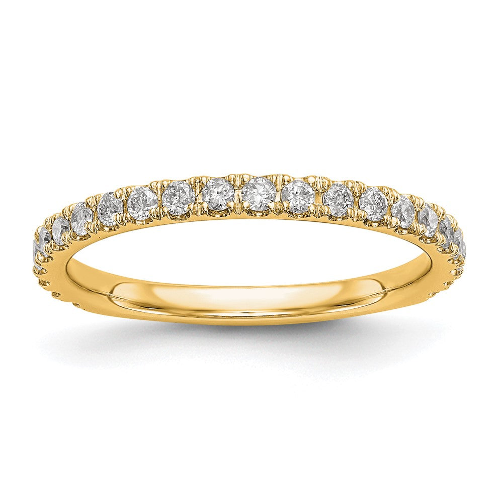 14K Gold Lab Grown Diamond VS/SI FGH Wedding Band