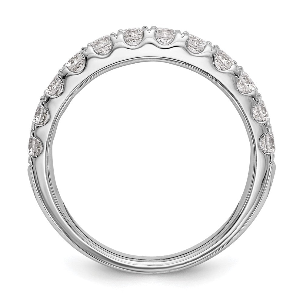 14K White Gold Lab Grown Diamond VS/SI FGH Wedding Band