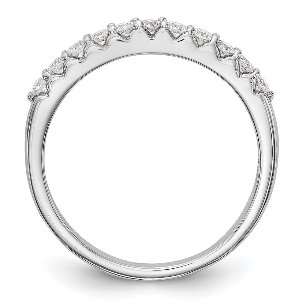 14K White Gold Lab Grown Diamond VS/SI FGH Band