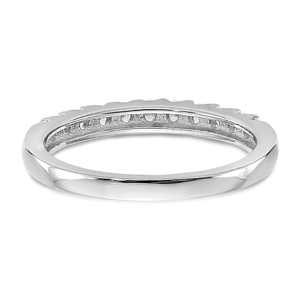 14K White Gold Lab Grown Diamond VS/SI FGH Band