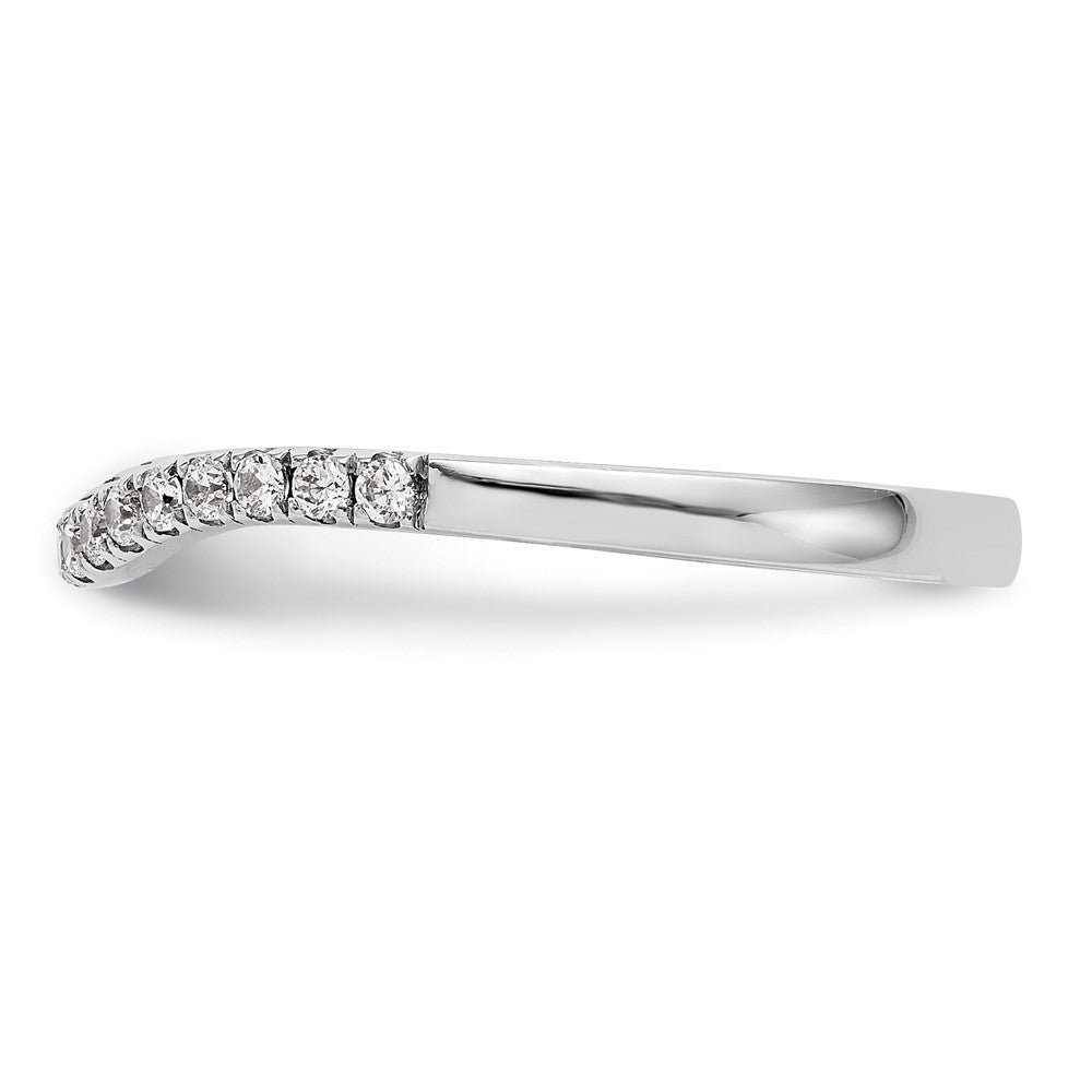 14K White Gold Lab Grown Diamond VS/SI FGH Band
