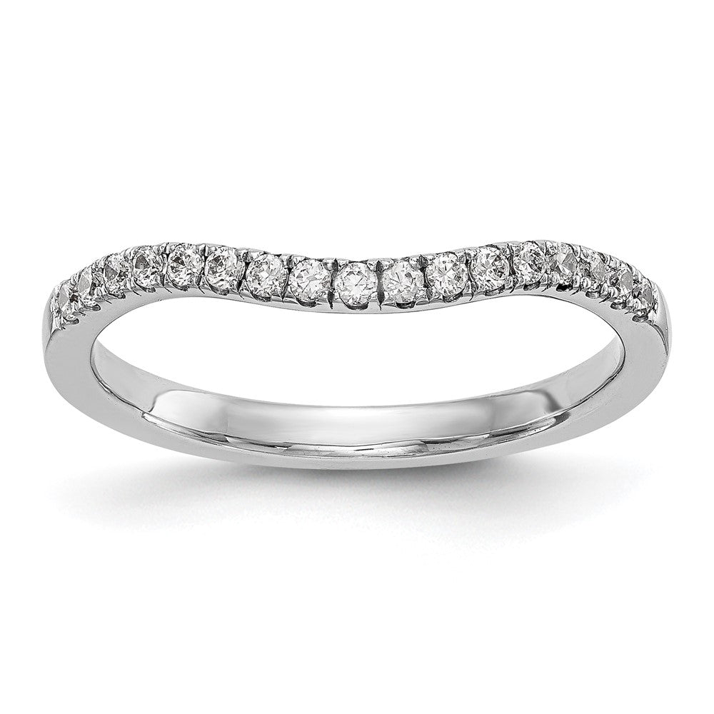14K White Gold Lab Grown Diamond VS/SI FGH Band