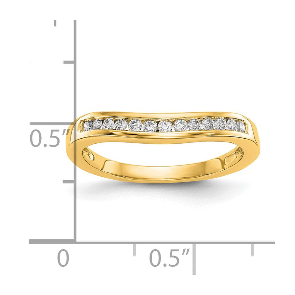 14K Lab Grown Diamond VS/SI FGH Band