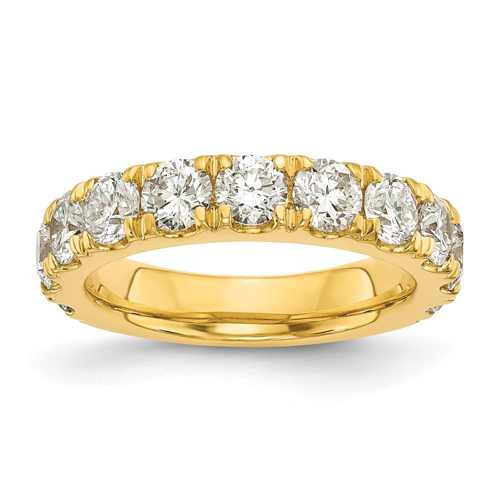 14K Gold Lab Grown Diamond VS/SI FGH 2ct Wedding Band