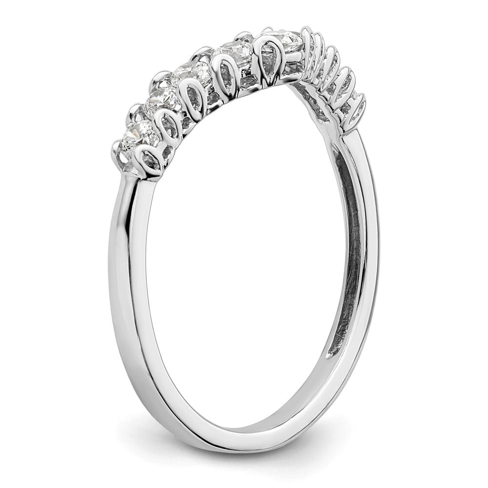 14K White Gold Lab Grown Diamond VS/SI FGH Band