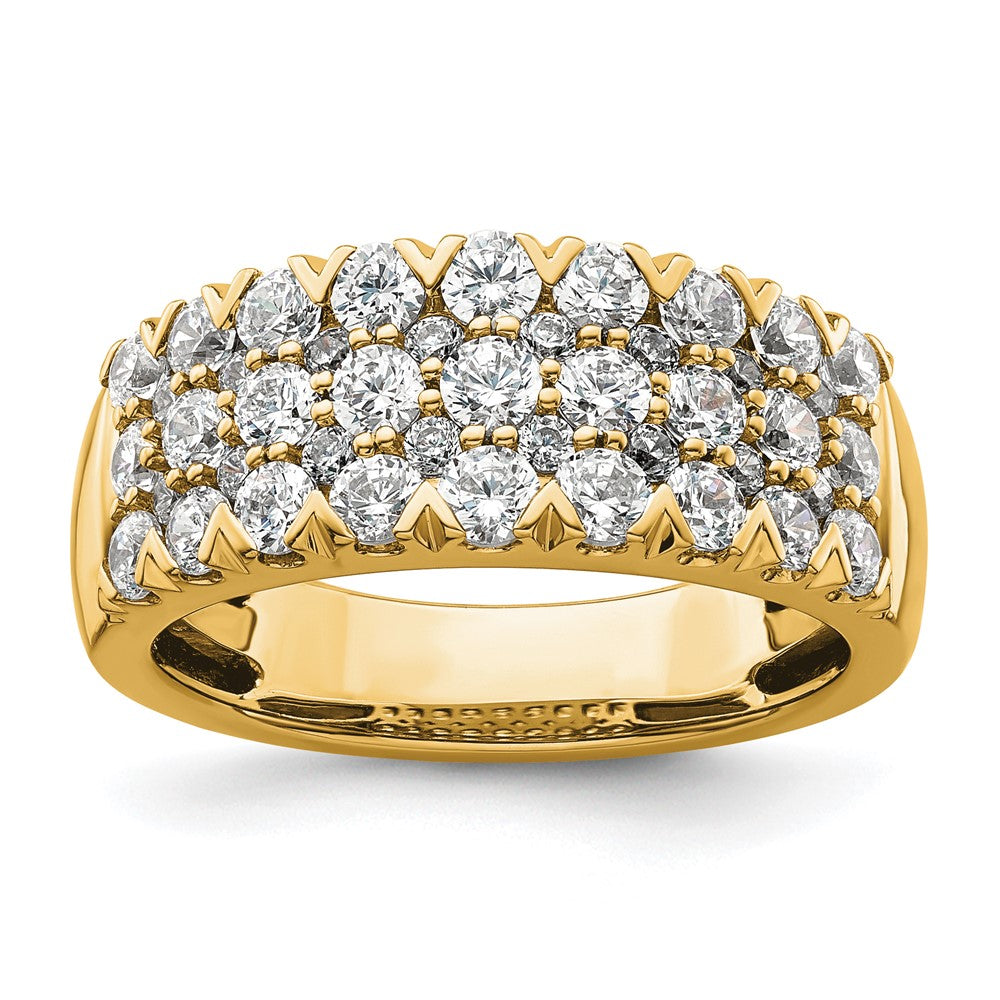 14K Lab Grown Diamond VS/SI FGH Band