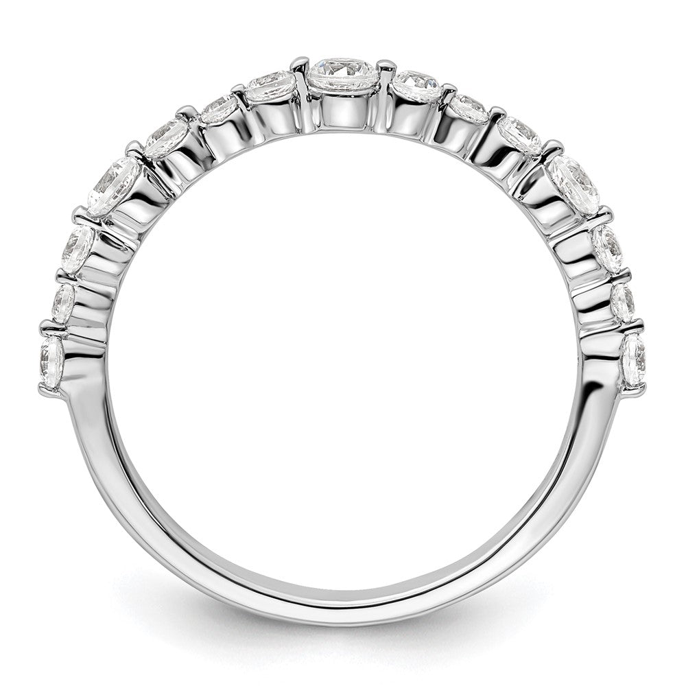 14K White Gold Lab Grown Diamond VS/SI FGH Band