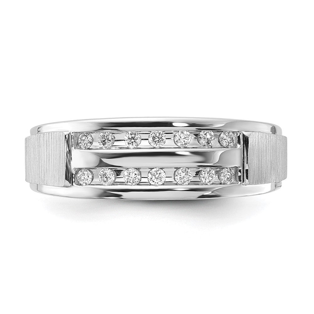 10K White Gold Lab Grown VS/SI FGH Dia Ring