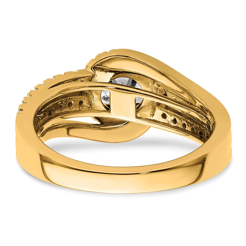 14ky Lab Grown Diamond VS/SI FGH Complete Eng. Ring