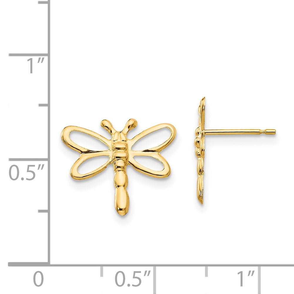 14k Madi K Dragonfly Post Earrings