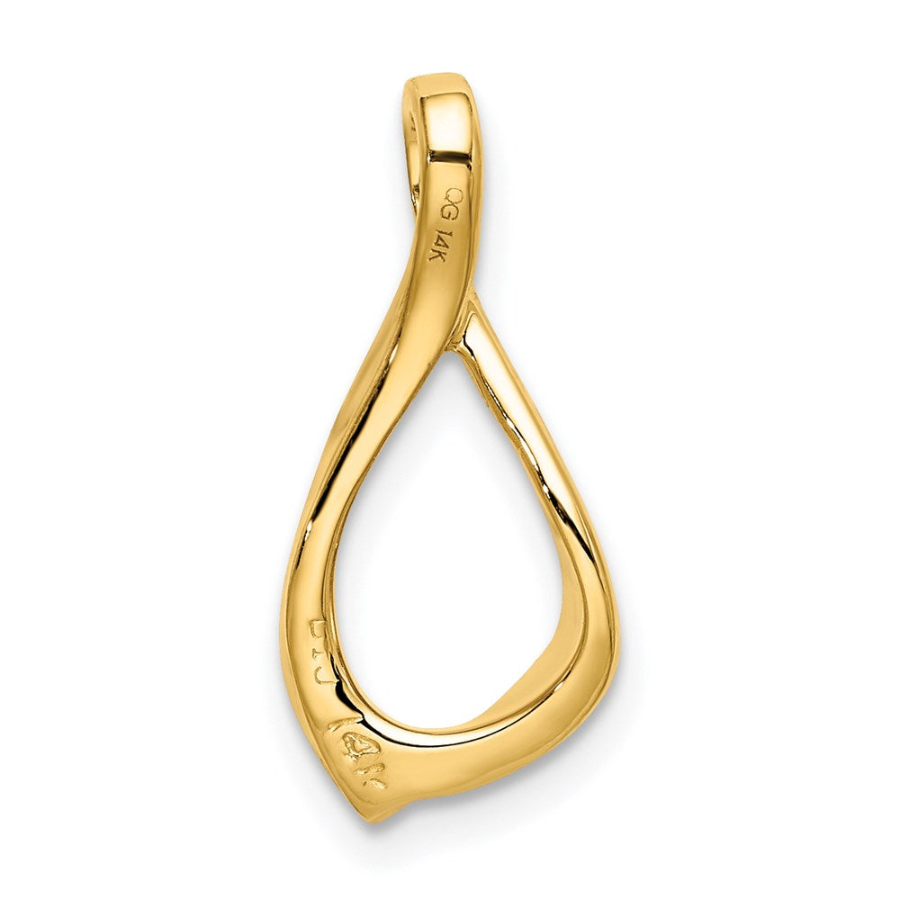 14k Chain Slide Omega Slide