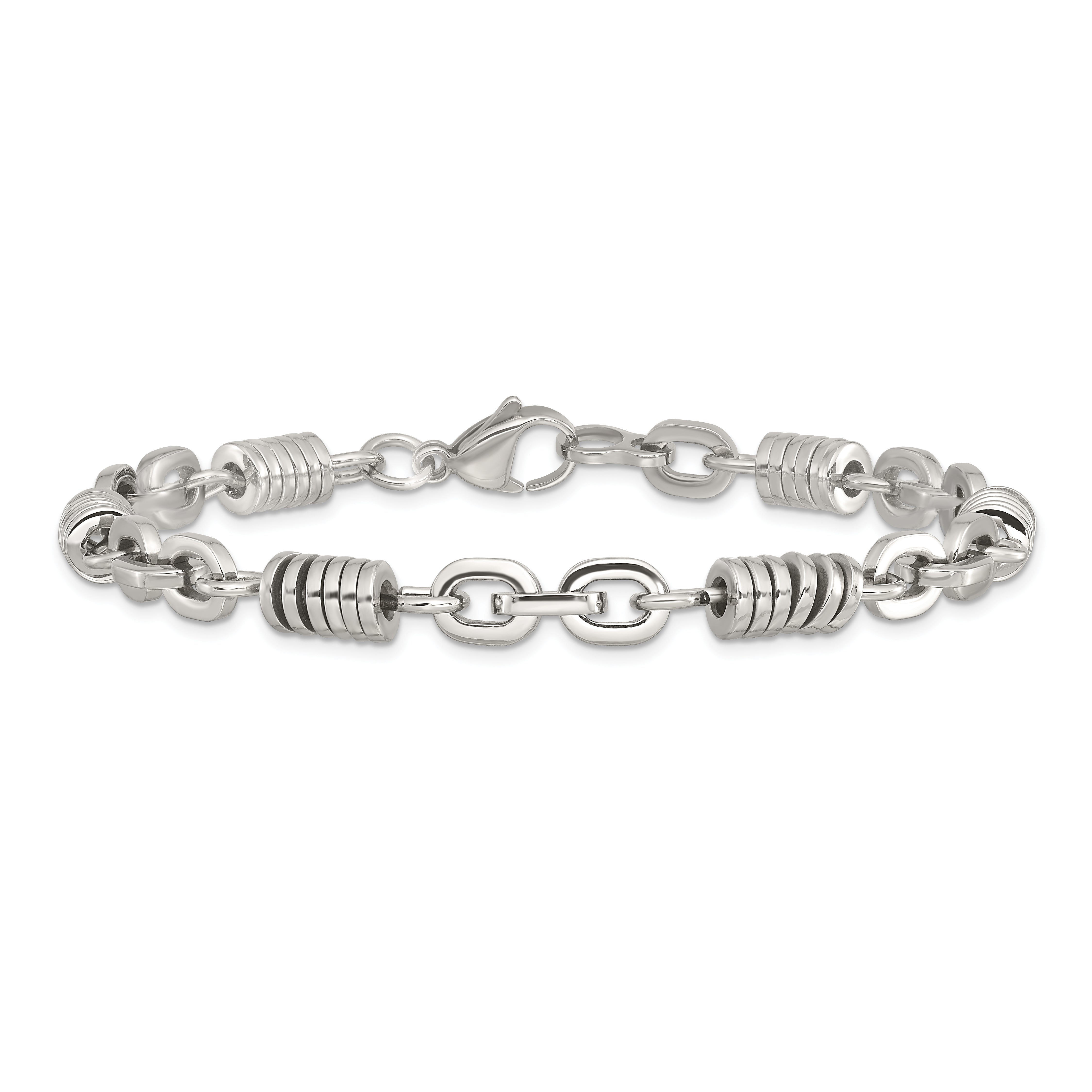 Chisel Stainless Steel Polished 9 inch Bracelet