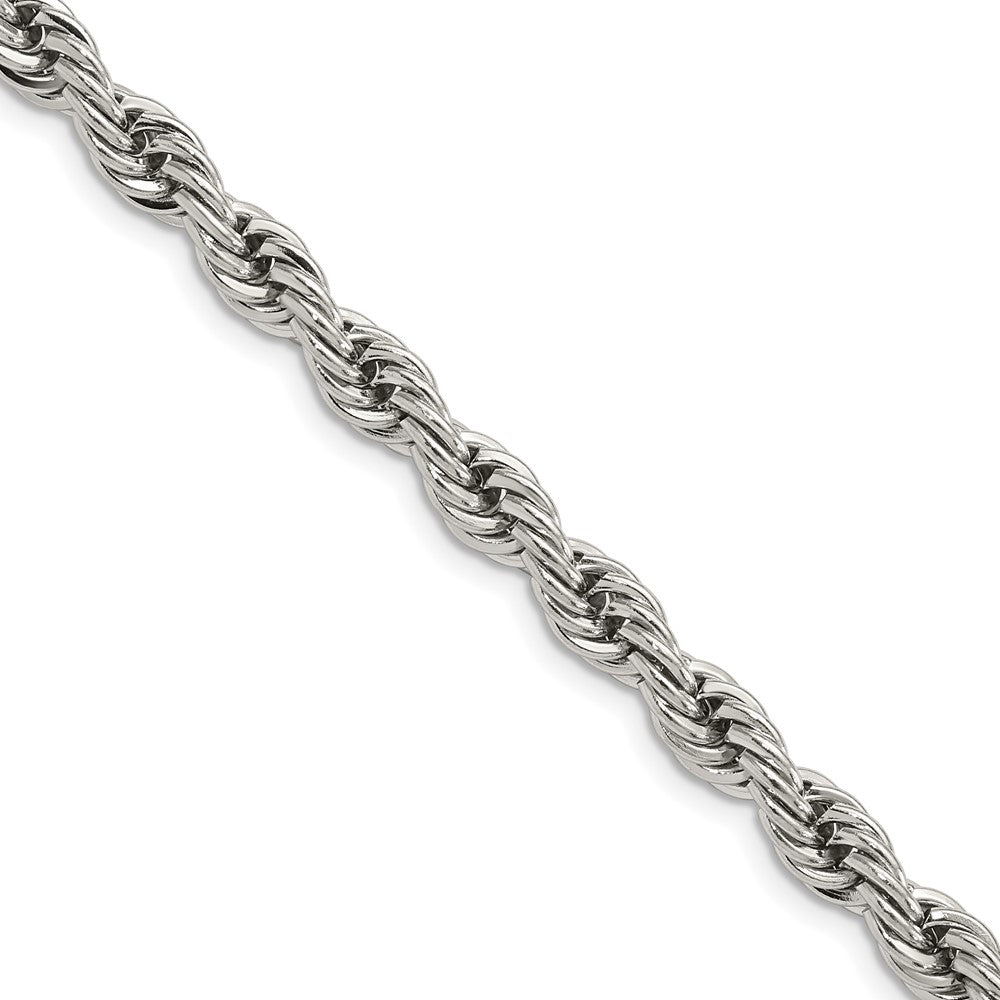 Chisel Stainless Steel Polished 6mm22 inch Rope Chain