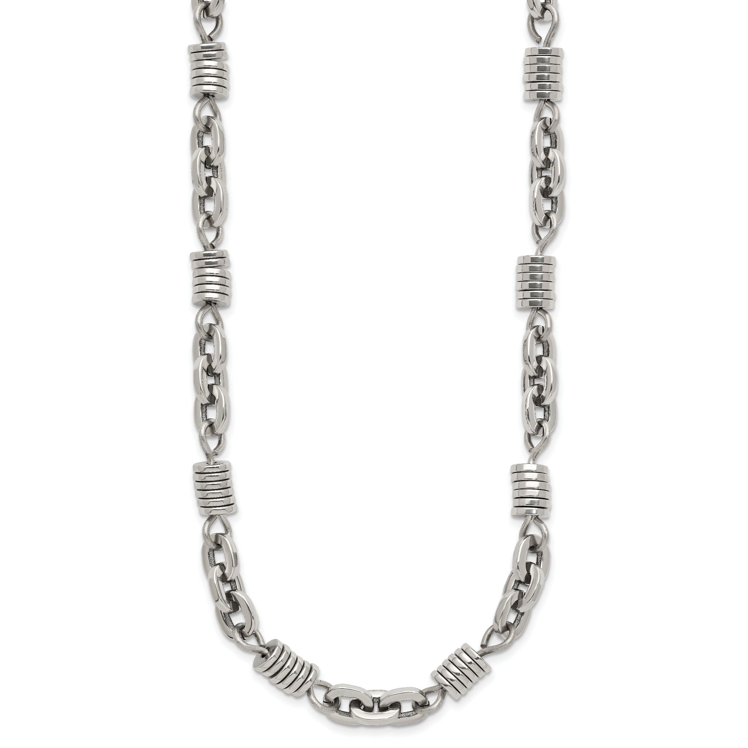 Chisel Stainless Steel Polished 20 inch Necklace