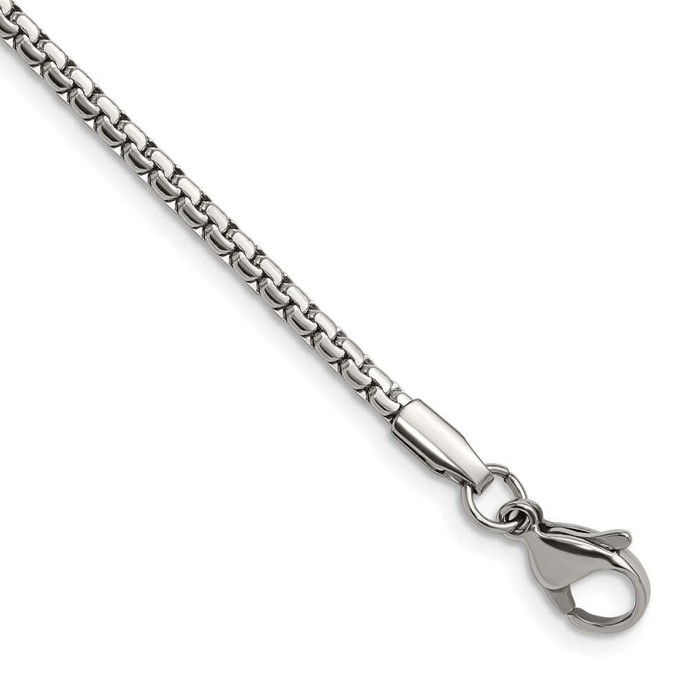 Chisel Stainless Steel Polished 2.5mm 16 inch Fancy Box Chain