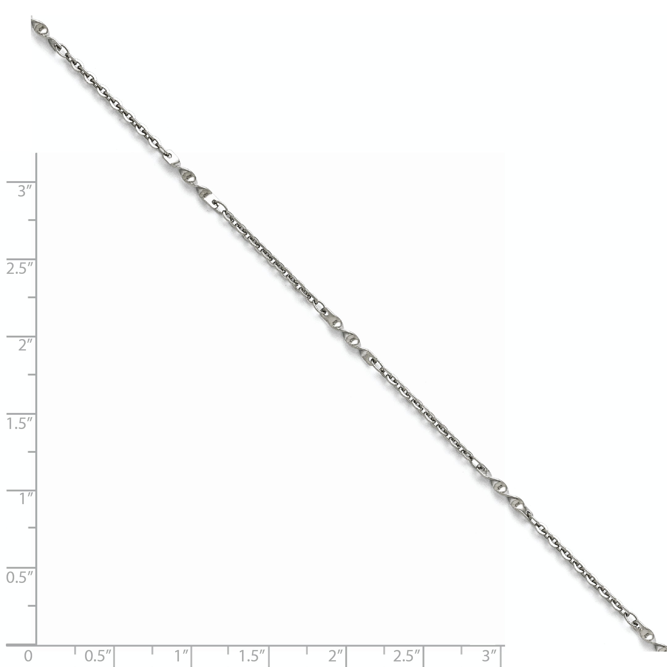 Stainless Steel Polished Fancy Link Chain