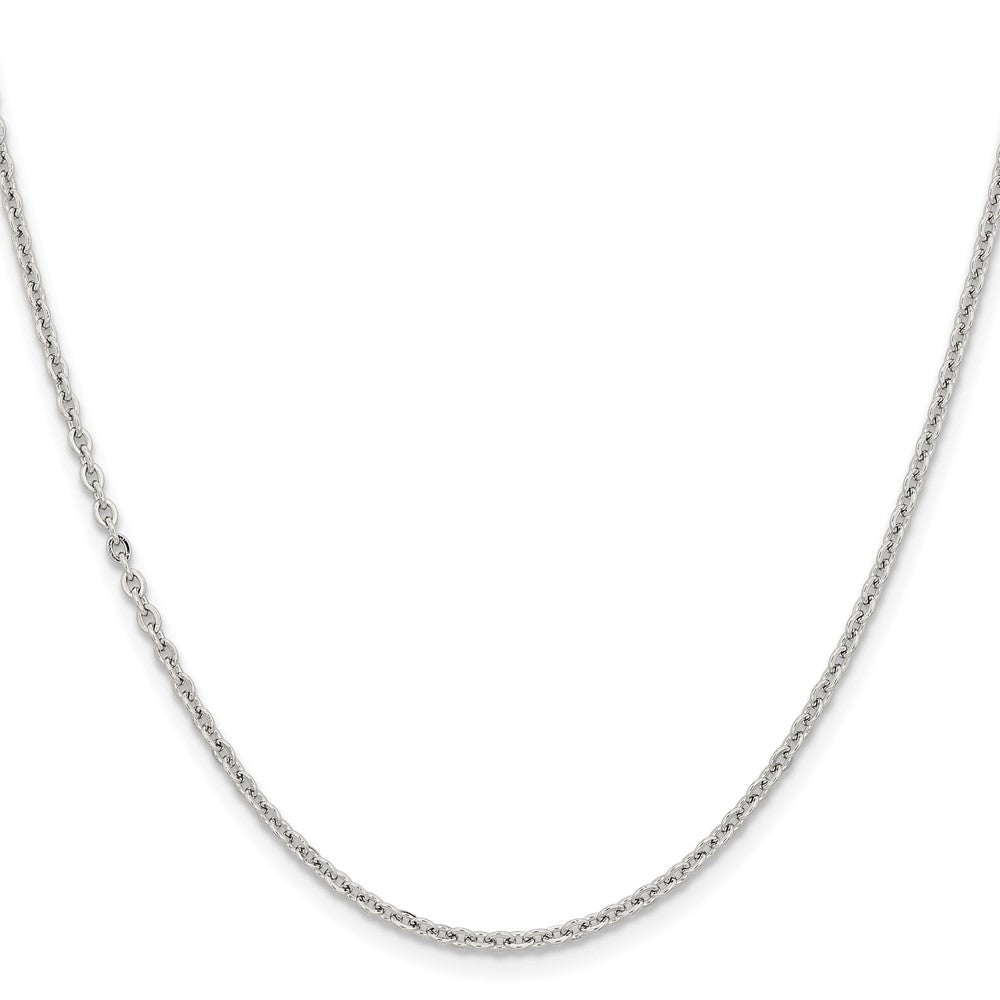 Chisel Stainless Steel Polished 2.3mm 20 inch Cable Chain