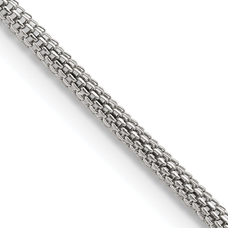 Chisel Stainless Steel Polished 2.5Mm 20 Inch Bismark Chain