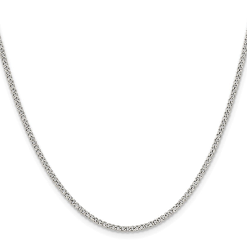 Chisel Stainless Steel Polished 2.25mm 22 inch Round Curb Chain