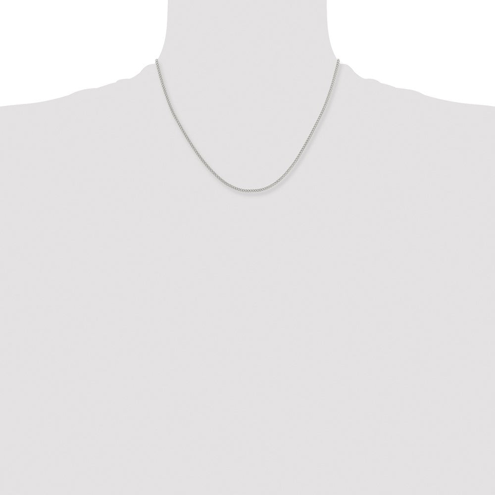 Chisel Stainless Steel Polished 2.25mm 18 inch Round Curb Chain