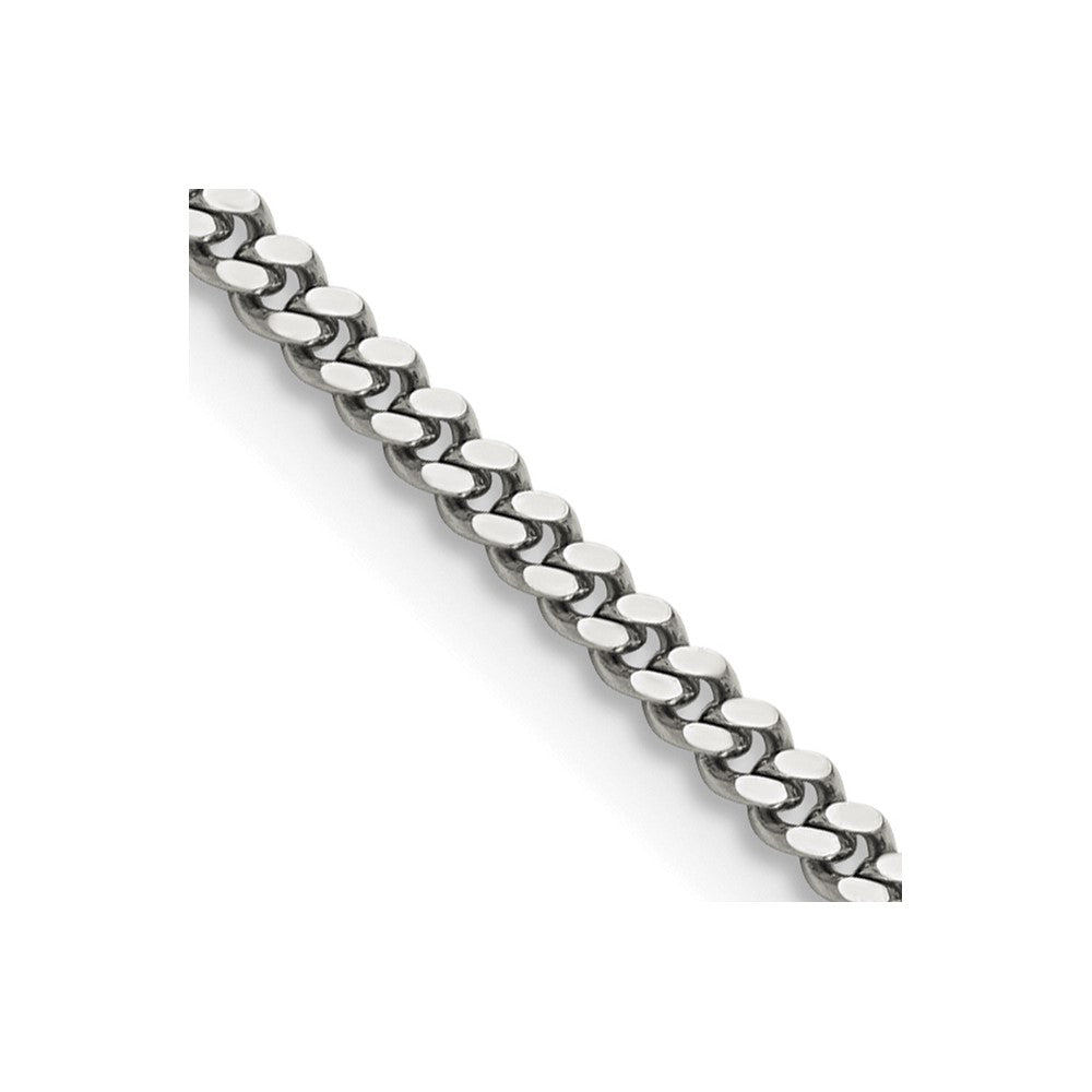Chisel Stainless Steel Polished 3mm 20 inch Curb Chain